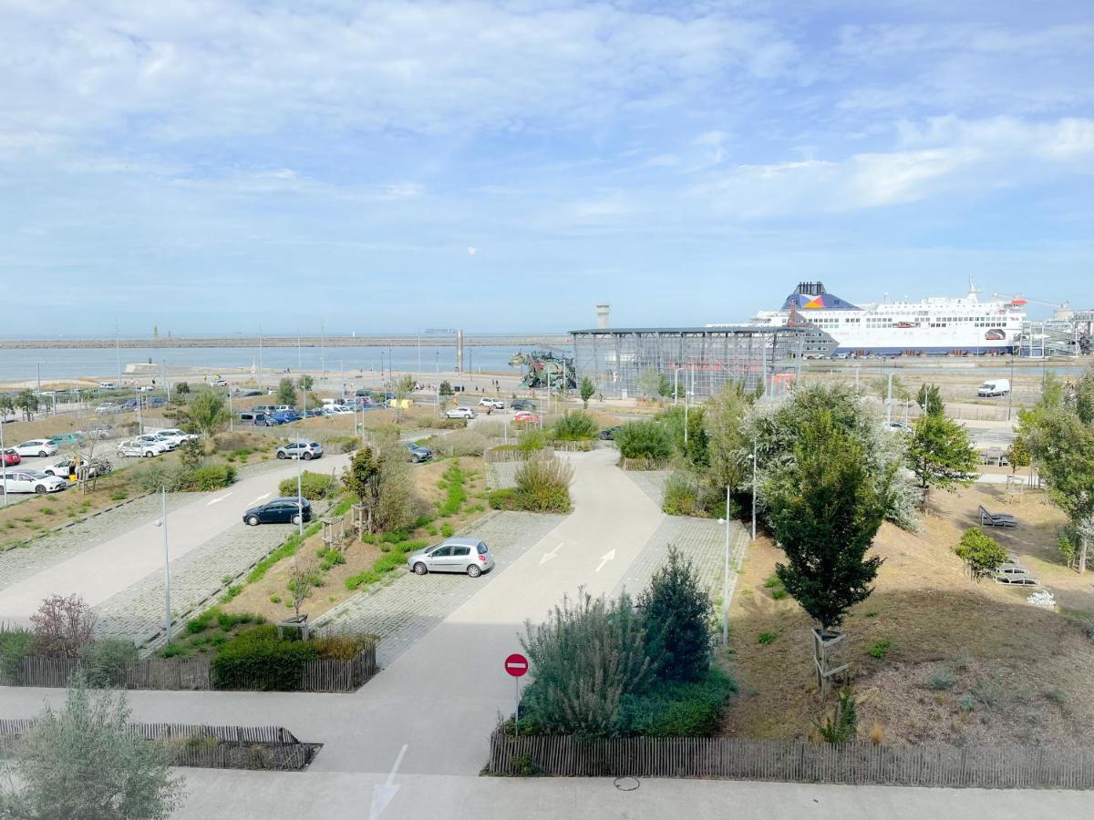 L'Escapade, Studio Avec Vue Mer Calais Exterior photo
